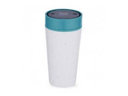 Circular Cup (rCup) - Chalk and Aquamarine 340ml