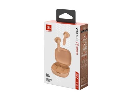 JBL Vibe Flex TWS Bluetooth Wireless In-Ear Earbuds Beige EU