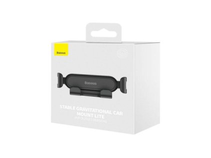 Baseus Car Mount Gravity Air Vent Car Phone Holder (Air Outlet Version) Black (SUWX010001)