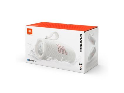 JBL Charge 6 Bluetooth Wireless Speaker White EU