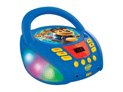 Lexibook Svietiaci Bluetooth CD prehrávač - Labková patrola