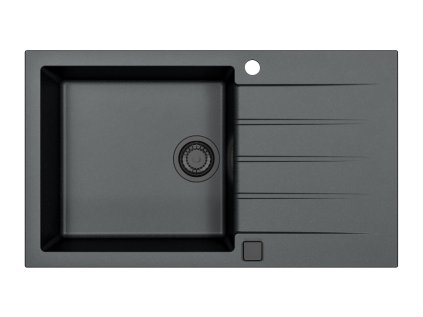 CADIT 40 černý 91 - BLACK EDDITON + pop up sifon