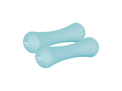 Sada liatinových a neoprénových činiek REBEL RBA-2329-1 2x1kg