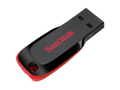SanDisk USB Cruzer Blade 128GB, čierny