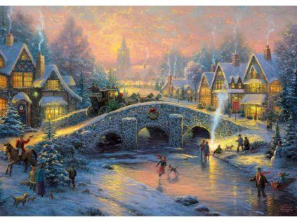 SCHMIDT Puzzle Kouzlo Vánoc 1000 dílků