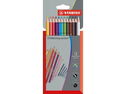 STABILO Aquacolor pastelky 12ks