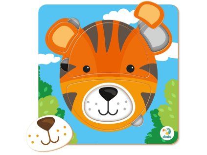 puzzle tygr 5 dilku 150038