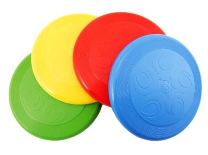 Házecí disk 23,5cm 1ks (mix)