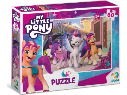 DODO Puzzle My Little Pony: Ve městě 60 dílků