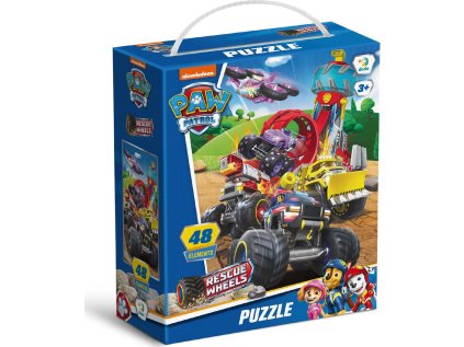 DODO Puzzle Tlapková patrola: Na plný plyn 48 dílků