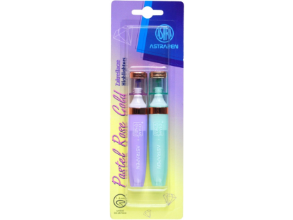 zvyraznovace pastel 2ks mix 212657