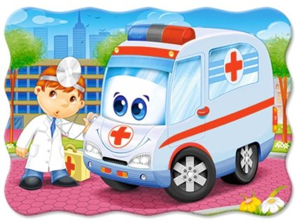 CASTORLAND Puzzle Sanitka 30 dílků