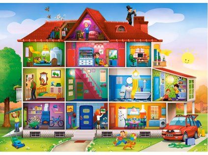 puzzle zivot v dome 120 dilku 160318