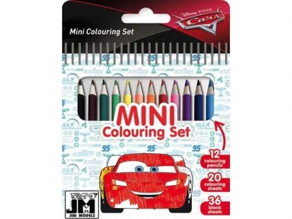 JIRI MODELS Mini blok s pastelkami Auta