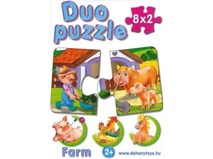 duo puzzle na statku 8x2 dilky 53191