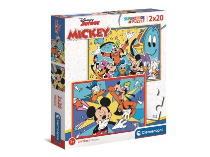 puzzle mickey 2x20 dilku 159025