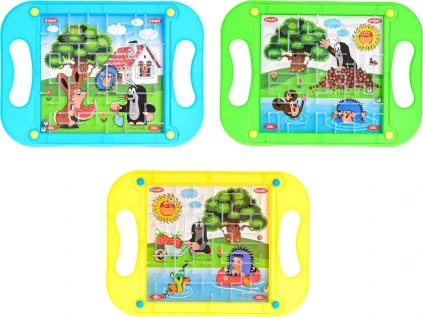 Bludiště Krteček 1ks (mix)