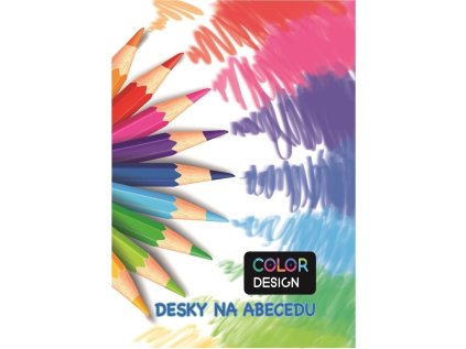 KARTON P+P Desky na abecedu Pastelky