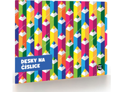 desky na cislice pastelky 187540
