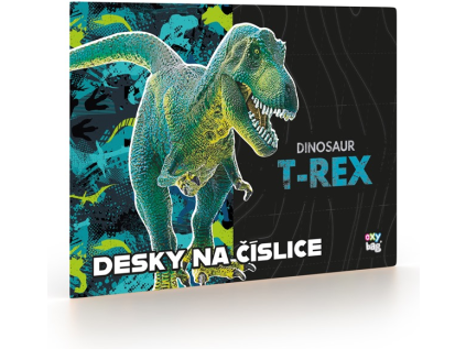 desky na cislice premium dinosaurus 215843