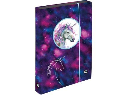 OXYBAG Box na sešity A5 Jumbo OXY GO Unicorn