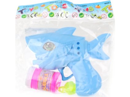 Bublifuková pistole Žralok 1ks (mix)