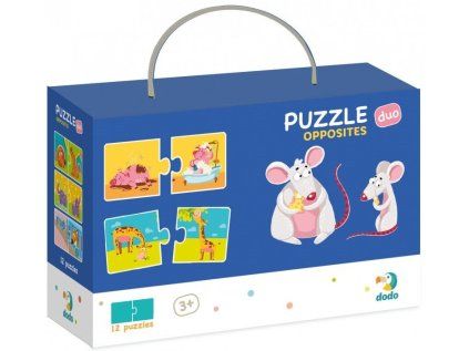 puzzle protiklady 12x2 dilku 114738