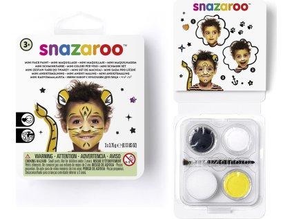 SNAZAROO Mini sada malování na obličej Tygr