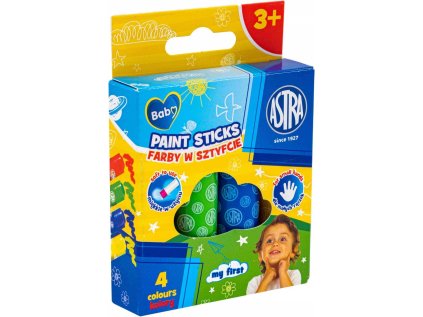 ASTRA Baby barvy Jumbo v tyčince 4ks
