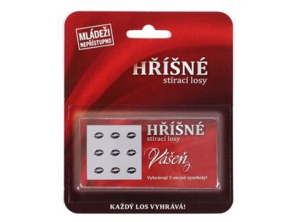 Hříšné stírací losy Vášeň