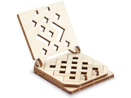 3d puzzle hlavolam mini had 142708