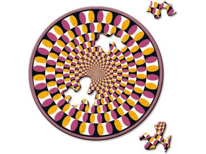 CURIOSI Kulaté puzzle Picoli: Houpačka 33 dílků