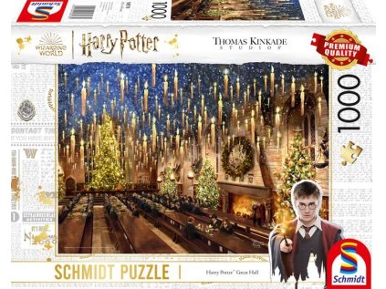 SCHMIDT Puzzle Harry Potter: Velká síň 1000 dílků