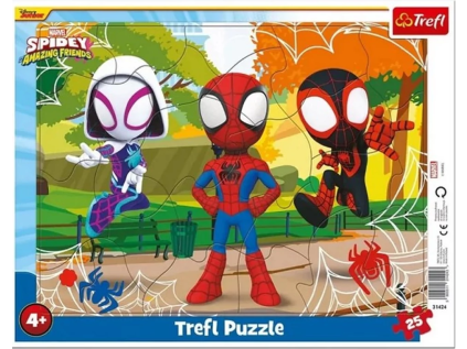 puzzle spidey a pratele 25 dilku 256128
