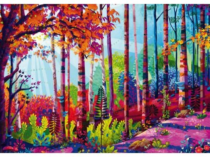 SCHMIDT Puzzle V srdci lesa 1000 dílků