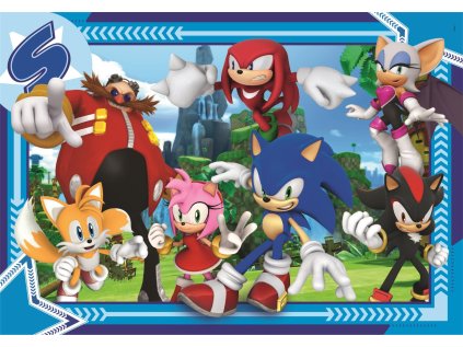 CLEMENTONI Puzzle Sonic 300 dílků