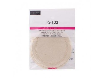 Vacuum Pot cotton filters 5pcs (FS-103)