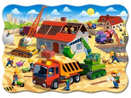 puzzle na stavbe 30 dilku 40265