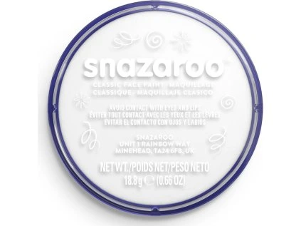 barva na oblicej bila white 18ml 222303