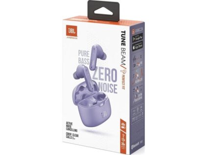 JBL Tune Beam TWS Bluetooth Wireless In-Ear Earbuds Purple EU