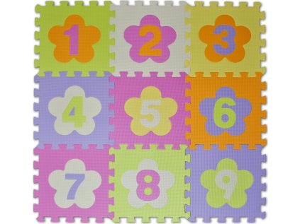Pěnové puzzle Čísla (28x28)