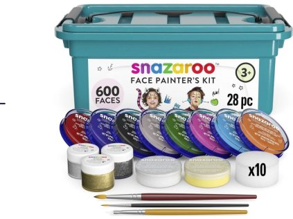 SNAZAROO Sada pro malování na obličej - Painter's kit 28 dílů