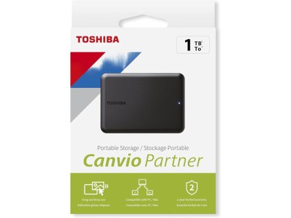TOSHIBA Canvio Partner, 1TB, USB3.2, 2,5"