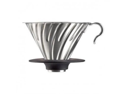 Dripper Hario V60 metal silver (VDM-02HSV)