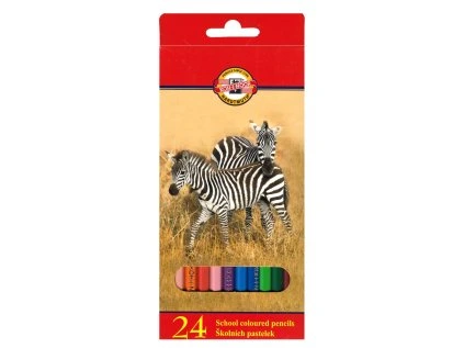 KOH-I-NOOR Sada pastelek 24ks