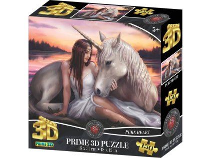 puzzle ciste srdce 3d 150 dilku 214624