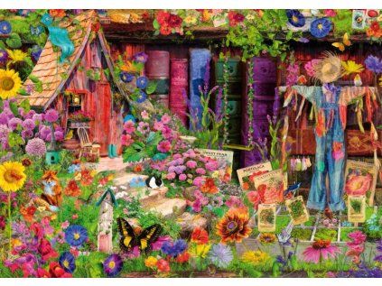 puzzle strasakova zahrada 2000 dilku 257657