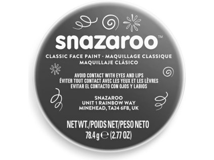 SNAZAROO Barva na obličej Černá (Black) 75ml