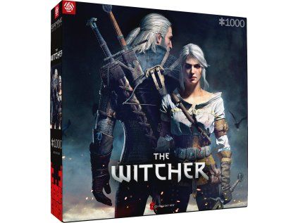 puzzle witcher geralt ciri 1000 dilku 175301