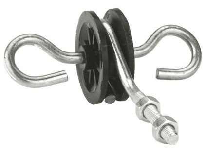 branovy izolator pro elektricky ohradnik kerbl 441241 2 hacky s metrickym zavitem m6x35mm 1